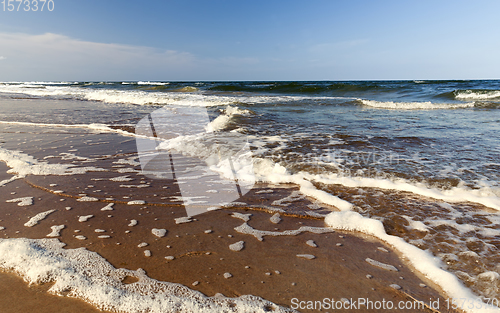 Image of Baltic sea without visitors