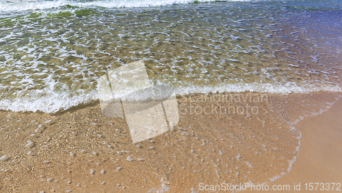 Image of Baltic sea without visitors