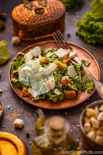 Image of Fresh caesar salad