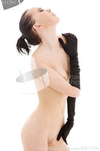 Image of black gloves