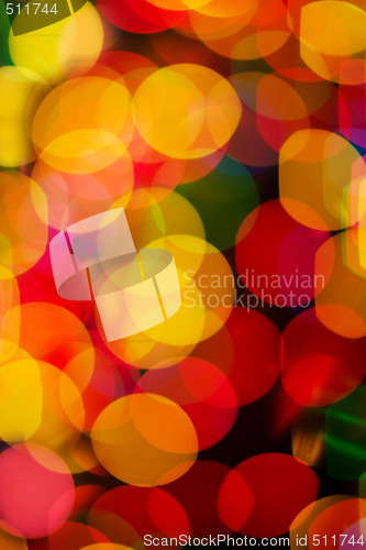 Image of Christmas light background