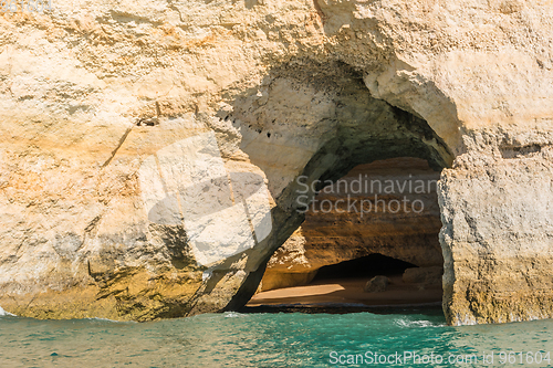 Image of Beautiful cave in the Algarve