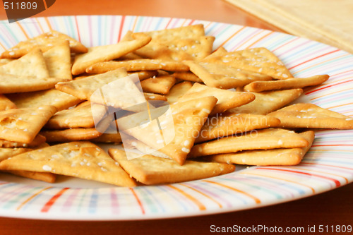 Image of Tasty Golden Crackers