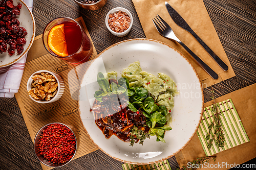 Image of Beef cheeks barbecue