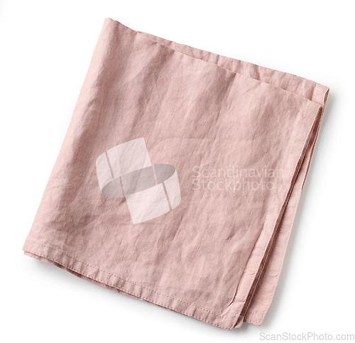 Image of folded cotton napkin