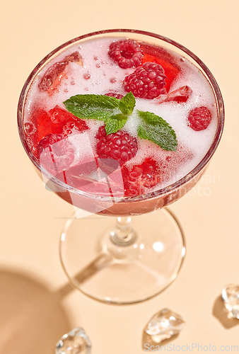 Image of trendy summer cocktail