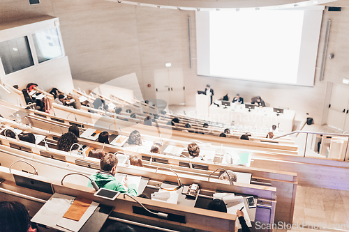 Image of Audience in the lecture hall.