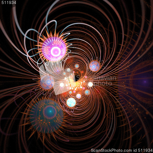 Image of Abstract Fractal Layout