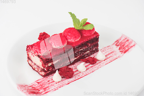 Image of red velvet cake