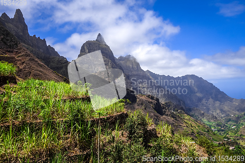 Image of Paul Valley landscape in Santo Antao island, Cape Verde