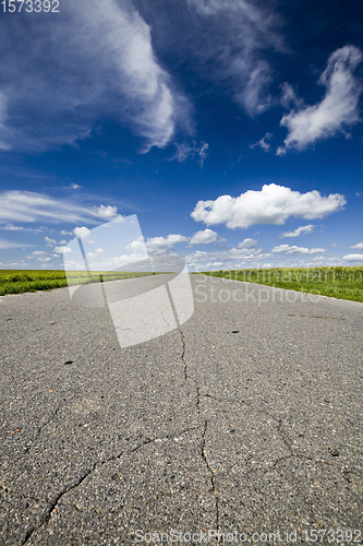 Image of high-quality paved road