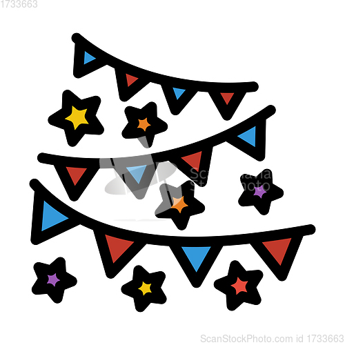 Image of Party Garland Icon