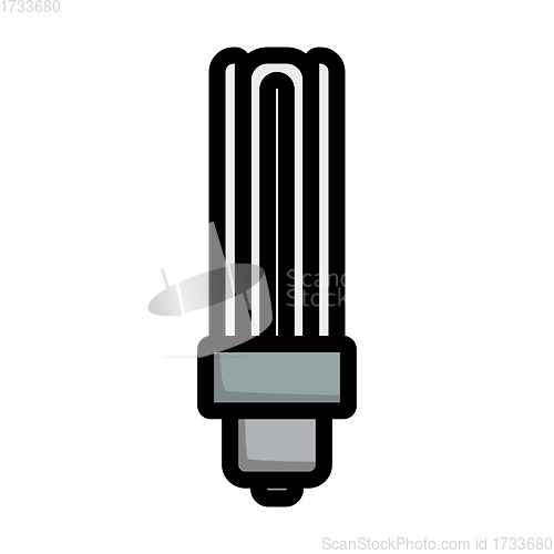 Image of Energy Saving Light Bulb Icon