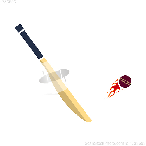 Image of Cricket Bat Icon