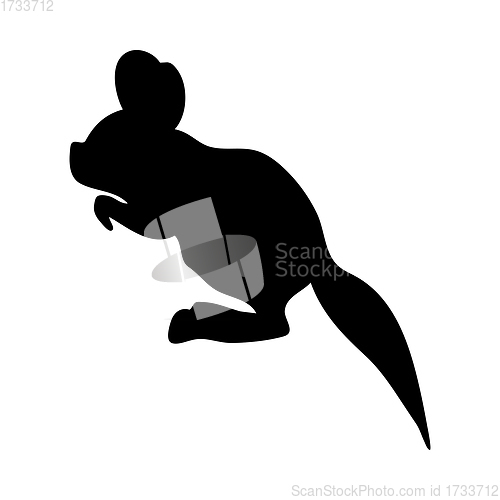 Image of Fat-Tailed Jerboa Silhouette