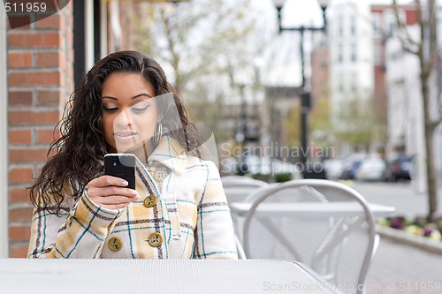 Image of Business Woman In The City