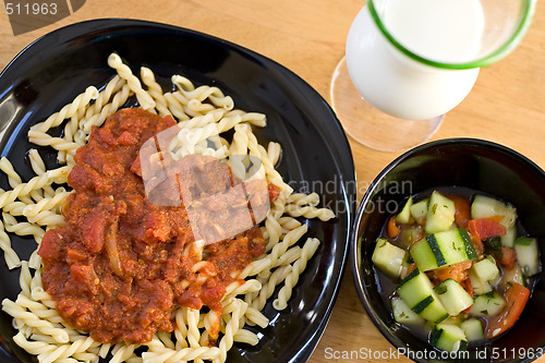 Image of A Homemade Italian Meal