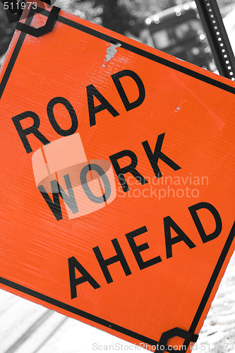 Image of Road Work Ahead