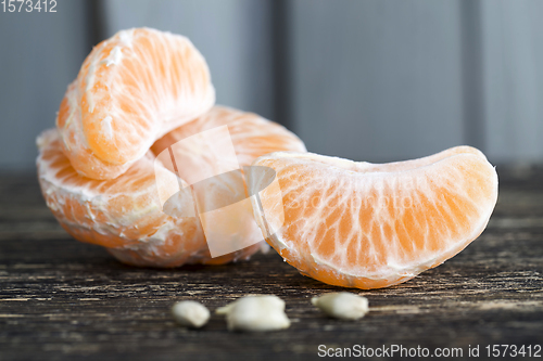 Image of delicious tangerines or orange