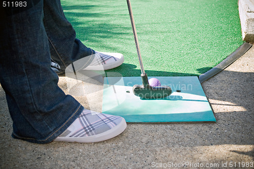 Image of Mini Golfer