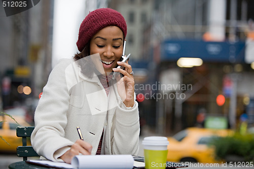 Image of Buiness Woman In The City