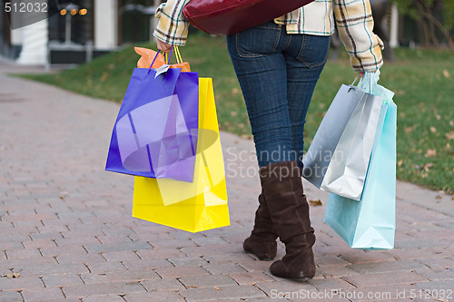 Image of Pretty Girl Shopping