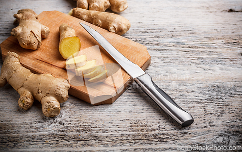 Image of Fresh ginger root