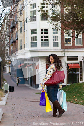 Image of Pretty Girl Shopping