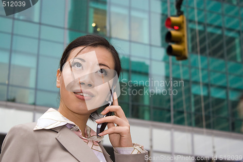 Image of Buiness Woman In The City