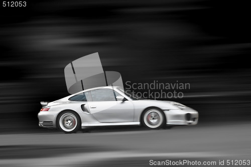 Image of Speeding Sports Car