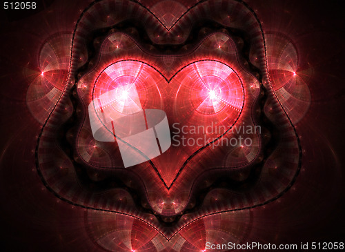 Image of Heart Fractal