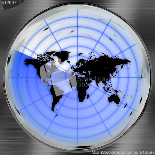 Image of World Radar Screen