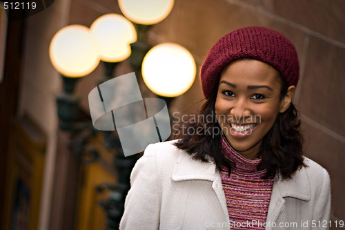 Image of Smiling Business Woman