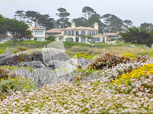 Image of idyllic coastal scenery in California