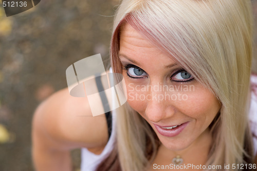 Image of Happy Blond Girl