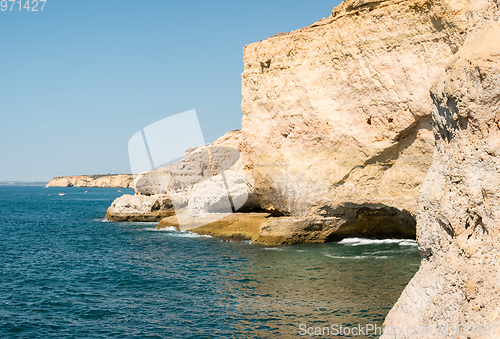 Image of Rocky coastline near Carvoeiro