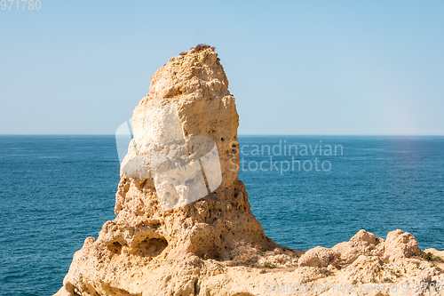 Image of Rocky coastline near Carvoeiro