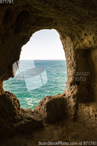 Image of Rocky coastline near Carvoeiro