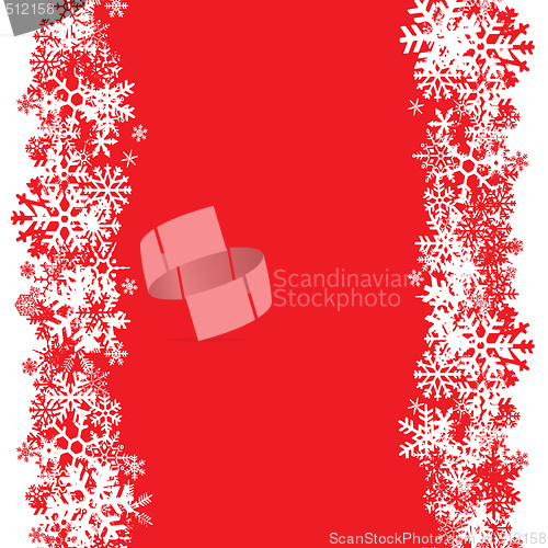 Image of Snowflakes Layout