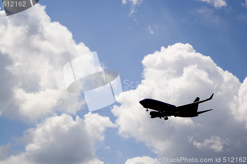 Image of Airplane Silhouette