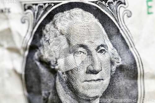 Image of one American dollar