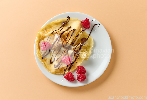 Image of freshly baked crepe