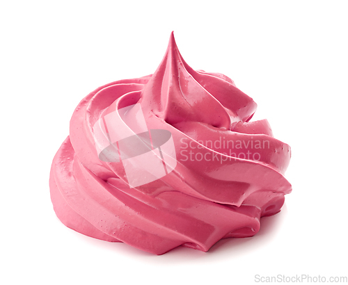 Image of pink whipped cream