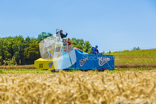 Image of Cornetto Vehicle - Tour de France 2016