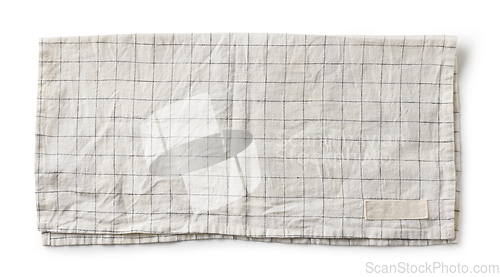 Image of folded cotton napkin