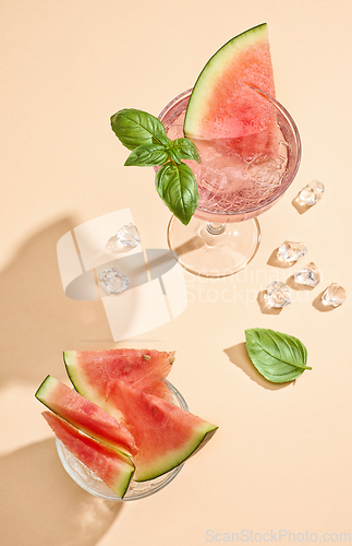 Image of trendy summer cocktail