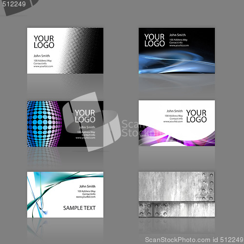 Image of Business Cards Assortment