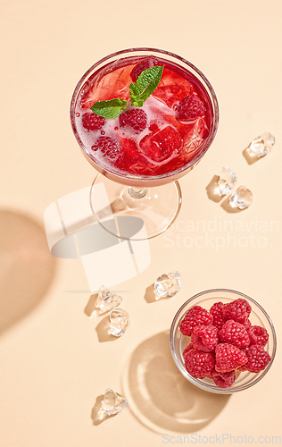 Image of trendy summer cocktail