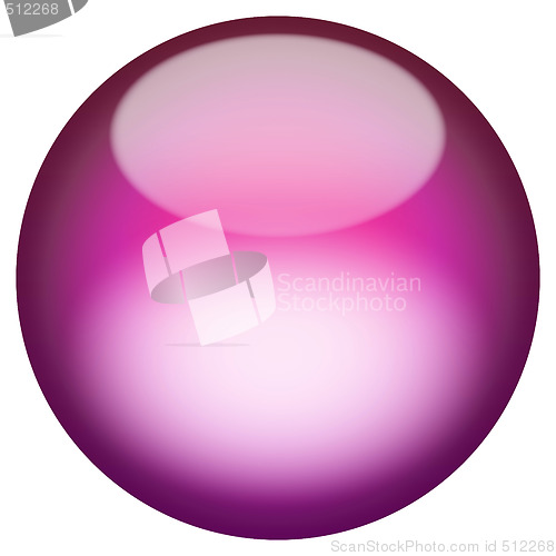 Image of Glassy 3D Button
