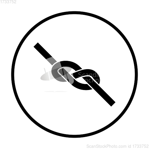 Image of Alpinist Rope Knot Icon